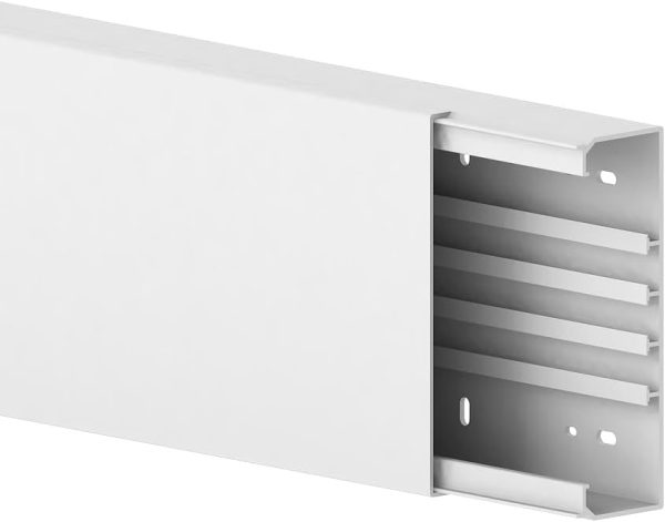 Cable Coach Kabelkanal groß 60×200 mm, 1 m weiß – robuster Kabelkanal für viele Kabel an Wand oder Decke, für Innen- und Außenbereich, Büro Werkstatt Heimwerker-0 Cable Coach Kabelkanal groß 60x200 mm, 1 m weiß – robuster Kabelkanal für viele Kabel an Wand oder Decke, für Innen- und Außenbereich, Büro Werkstatt Heimwerker-0